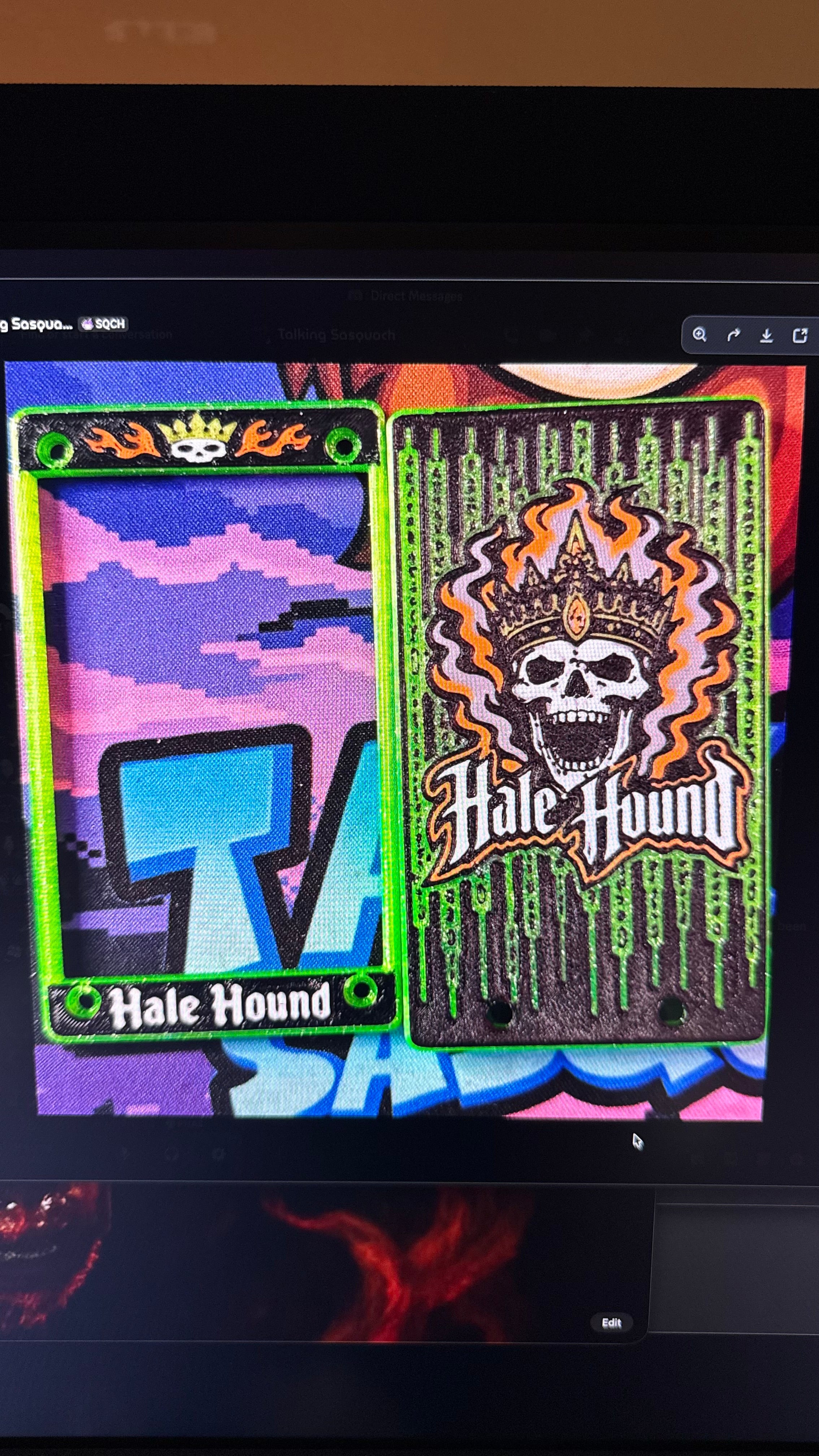 The Talking Sasquatch HaleHound Case!! 3.5" CYD