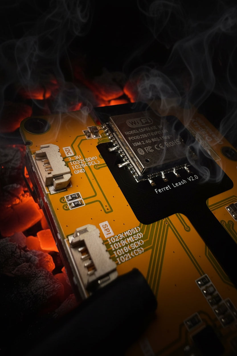 Fire Weasel Board and Leash DIY kit