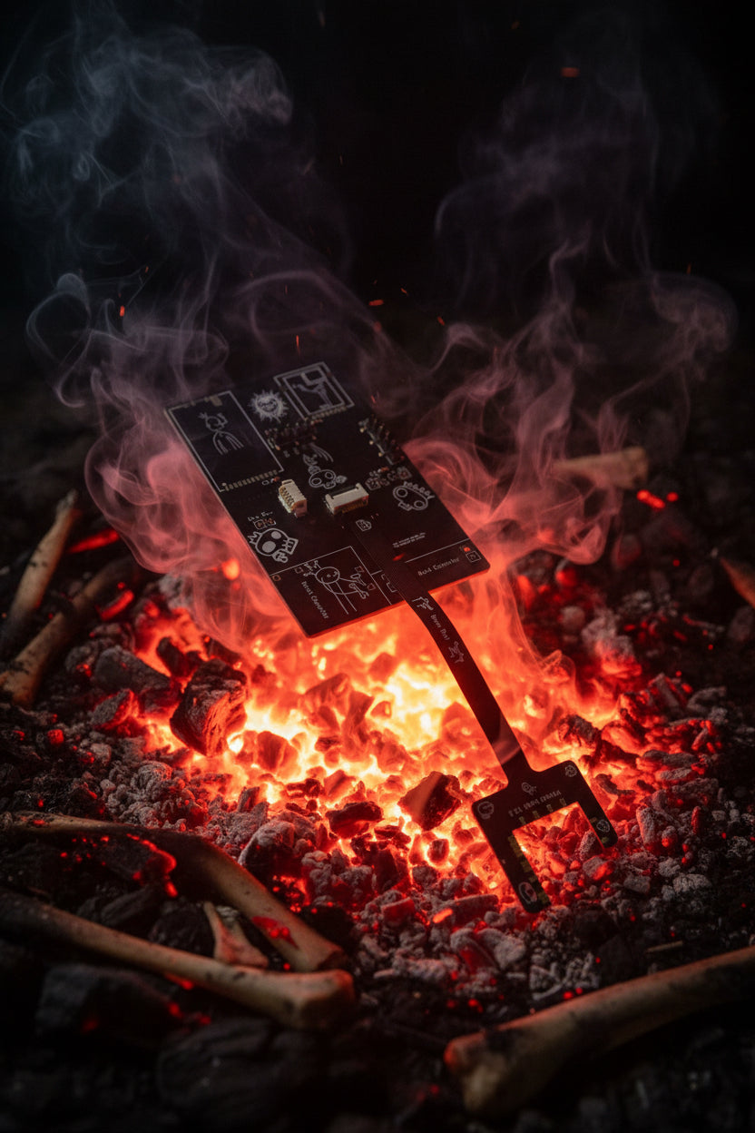 Fire Weasel Board and Leash DIY kit