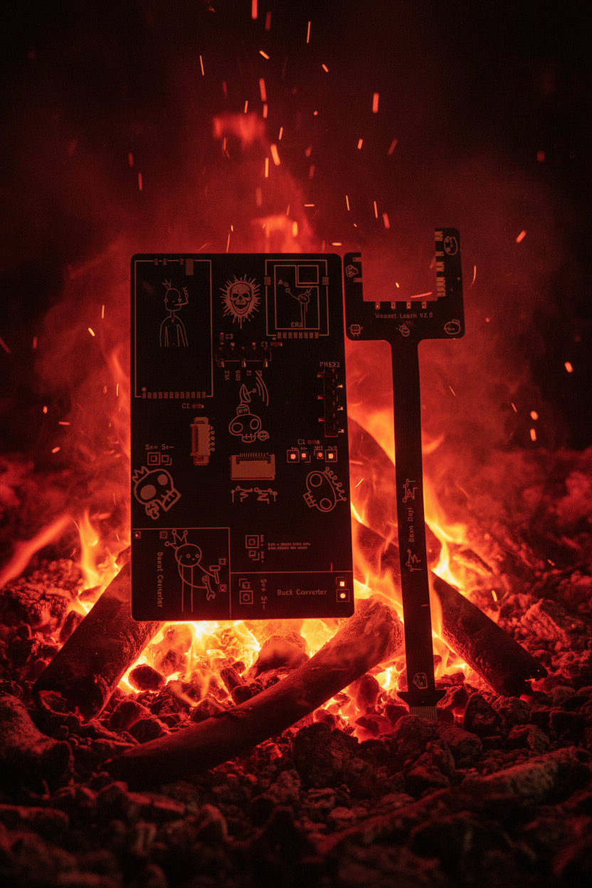 Fire Weasel Board and Leash DIY kit
