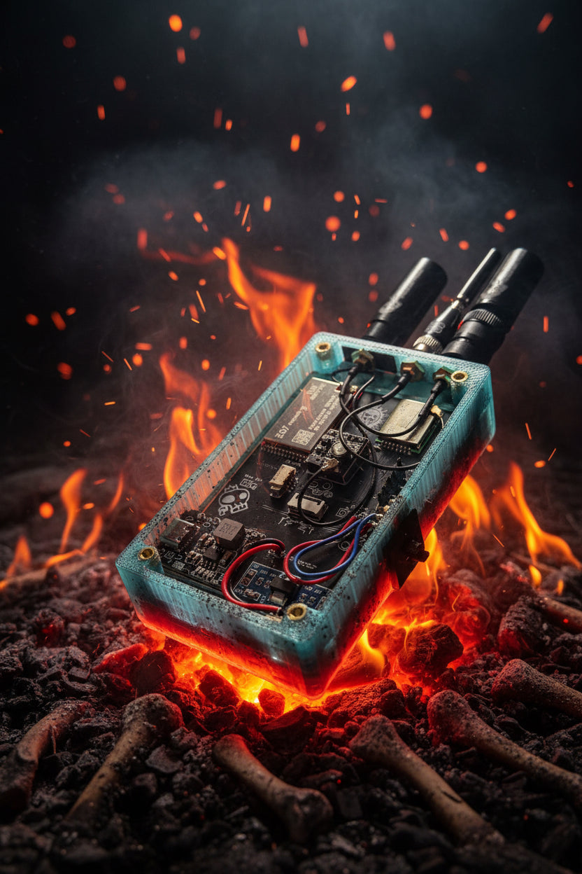 HaleHound 3.5" COMPLETE UNIT BUILT ON THE FIRE WEASEL